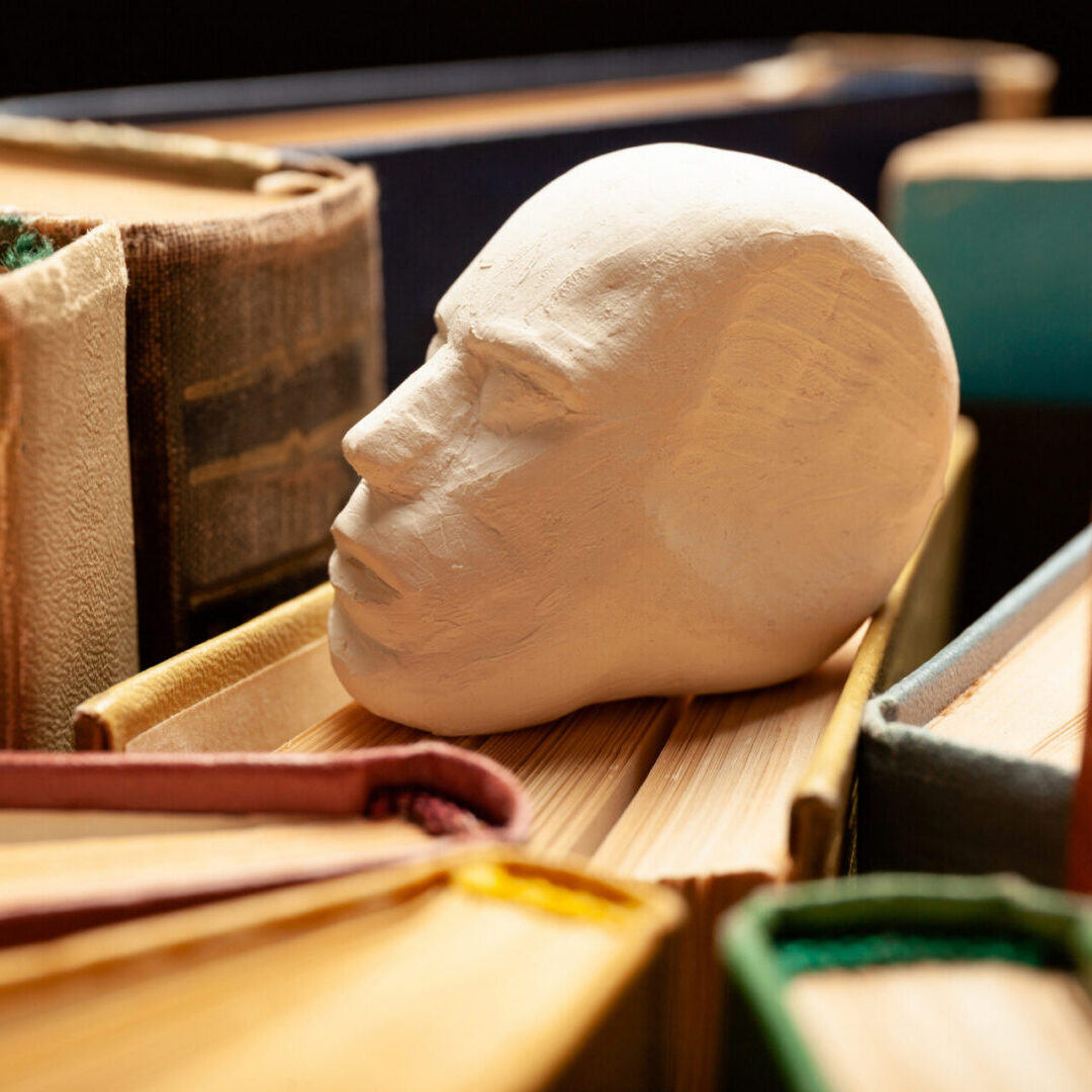 Vintage paper library books for reading, education and literature. Knowledge is power!